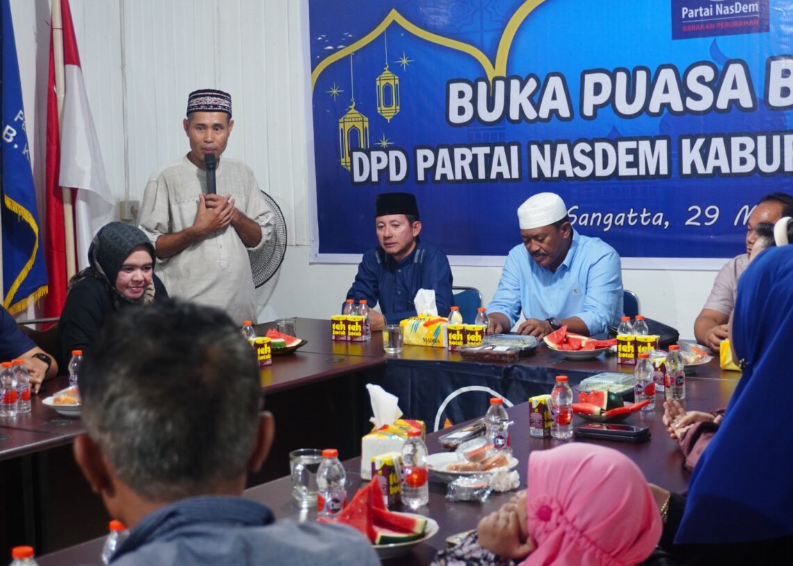 Hangat dan Penuh Kebersamaan, Buka Puasa NasDem Kutim Satukan Kader