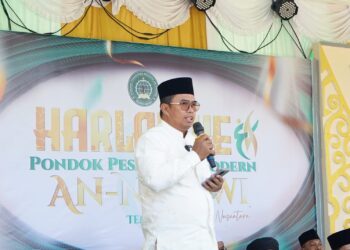 Komitmen Pendidikan Al-Quran, Mahyunadi Hadiri Harlah Ponpes di Wahau