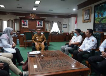 Audiensi KPU ke Pemkab Kutim, Dialog Penyelenggaraan Pemilu dan NPHD