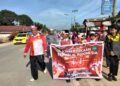 SDN 019 Bengalon Gelar Pawai Kemerdekaan, Siswa Tampil Kreatif dengan Busana Adat dan Profesi