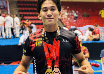 Dua Medali untuk Kutim: Bripda Gabriel Bersinar di Kapolri Cup Taekwondo