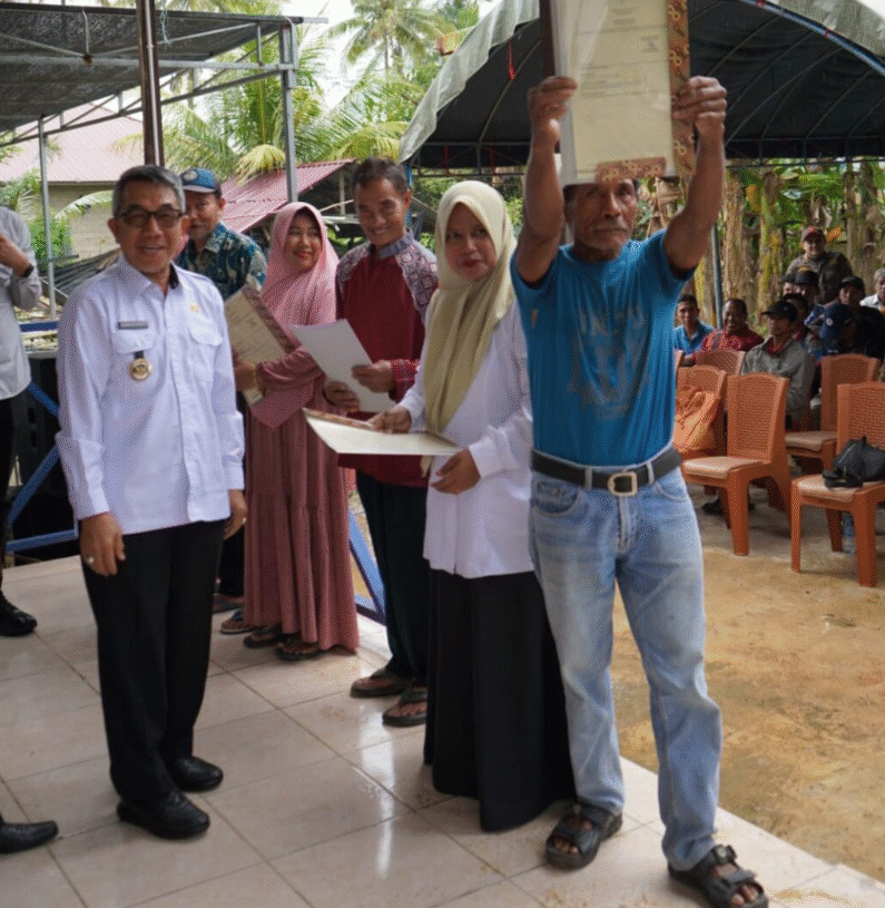 Tanah Warga Dusun Sidrap Kini Berstatus Jelas