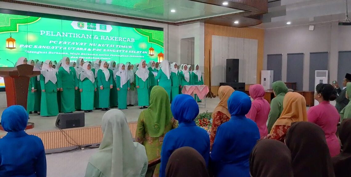 Fatayat NU Kutim Resmi Dilantik, Bupati: Perempuan Pilar Utama Masyarakat