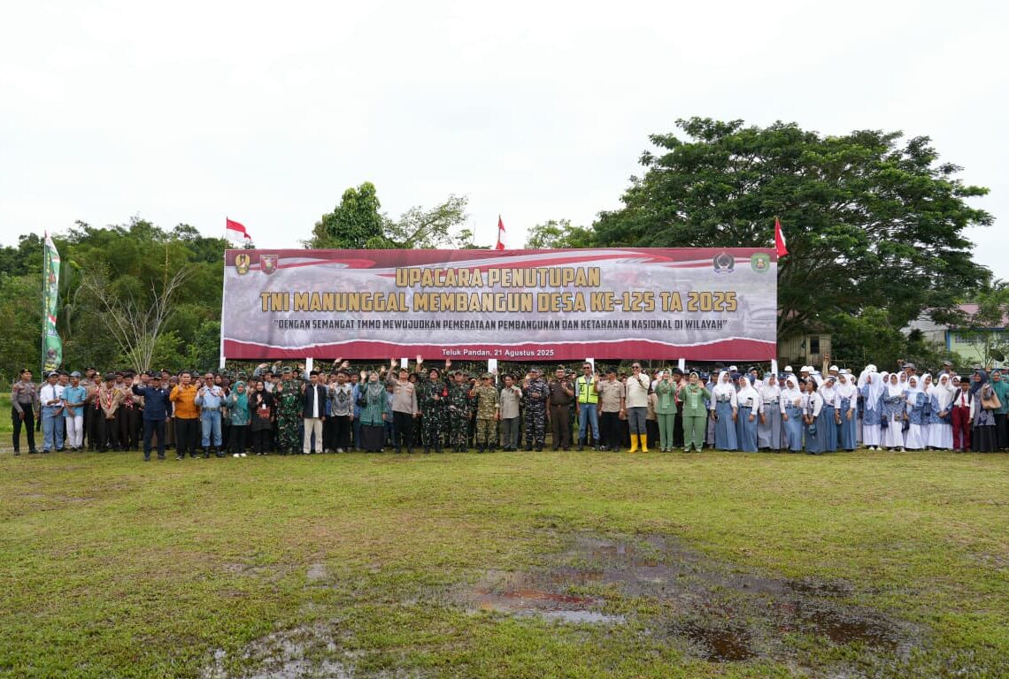 Kolaborasi TNI-Pemkab Kutim Sukses: TMMD ke-125 Jadi Bukti Akselerasi Pembangunan Desa