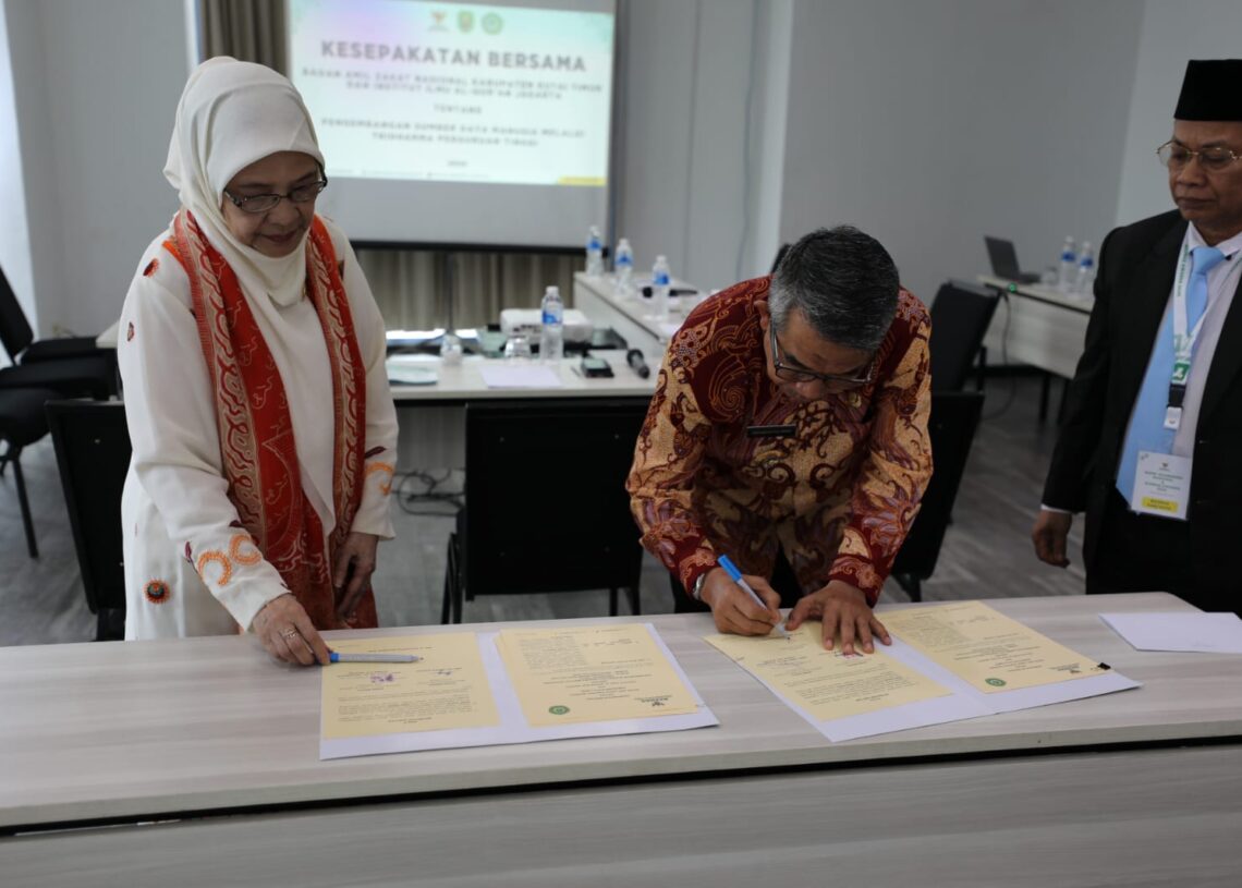 Menghubungkan Ilmu dan Amal: IIQ–BAZNAS Kutim Bangun Ekosistem Pemberdayaan Berbasis Zaka