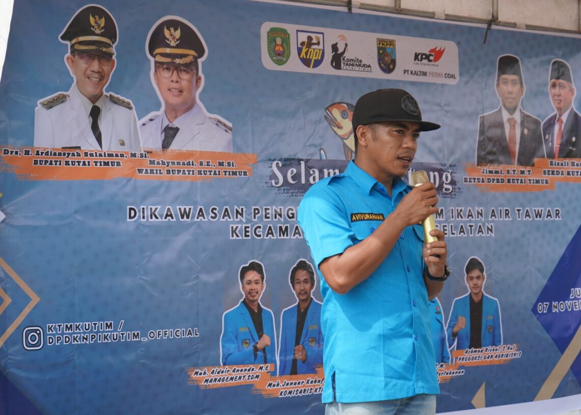 KNPI Kutim Dorong Transformasi Ekonomi Lewat Budidaya Ikan Air Tawar