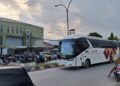 Dishub dan Polres Kutim Atur Ulang Operasional Bus Karyawan Selama Ramadan
