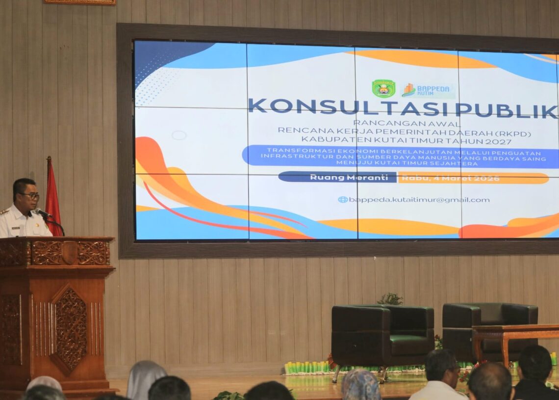 Kutim Rancang Transformasi Ekonomi 2027, Fokus Infrastruktur dan SDM