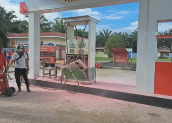 Pompa BBM SPBU Muara Wahau Meledak, Polisi Gerak Cepat Amankan Lokasi Cegah Kebakaran Lebih Besar