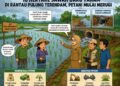 Sawah Terendam Berhari-hari, Petani di Rantau Pulung Mulai Rasakan Kerugian