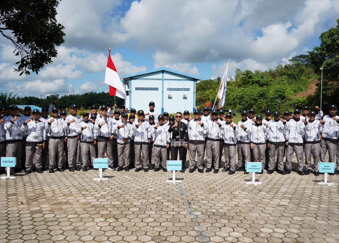 Target 19 Medali di Kutai Barat, Bupati Ardiansyah Tantang Atlet Perumdam TTB Lampaui Prestasi Lama