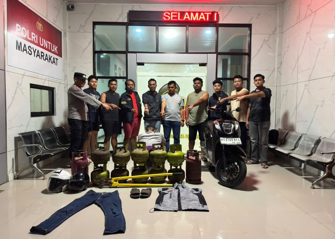 Bobol Toko Kelontong, Pria di Sangatta Utara Gasak 18 Tabung LPG 3 Kilogram