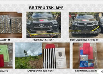 Polda Kaltim Buru Harta Bandar Narkoba, Rp1 Miliar Tunai dan Kebun Sawit 13 Hektare Disita