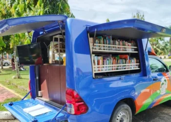 Buku Tak Lagi Diam di Rak, Perpustakaan Keliling Kutim Menjemput Pembaca