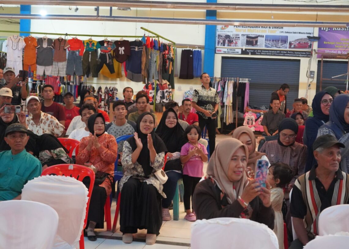 APPISTA Dikukuhkan, Pedagang Pasar Induk Sangatta Perkuat Wadah Ekonomi Kerakyatan