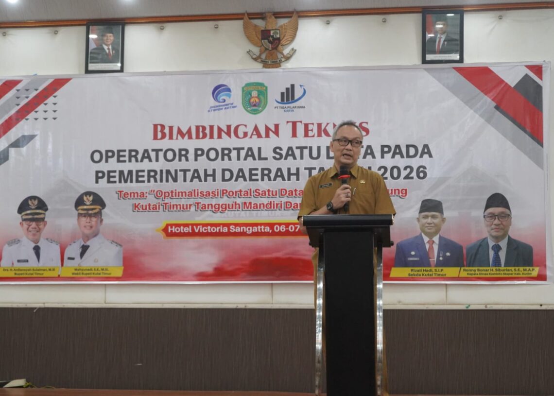 Kutim Perkuat Satu Data, 3.870 Indikator Jadi Target Pengelolaan Informasi Daerah