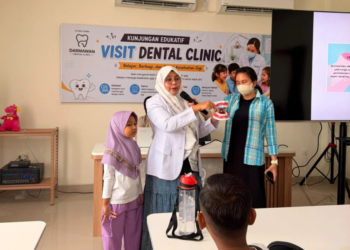 Belajar Sambil Mengenal Dokter Gigi, Peserta Didik Learning Corner Dapat Edukasi Kesehatan Mulut