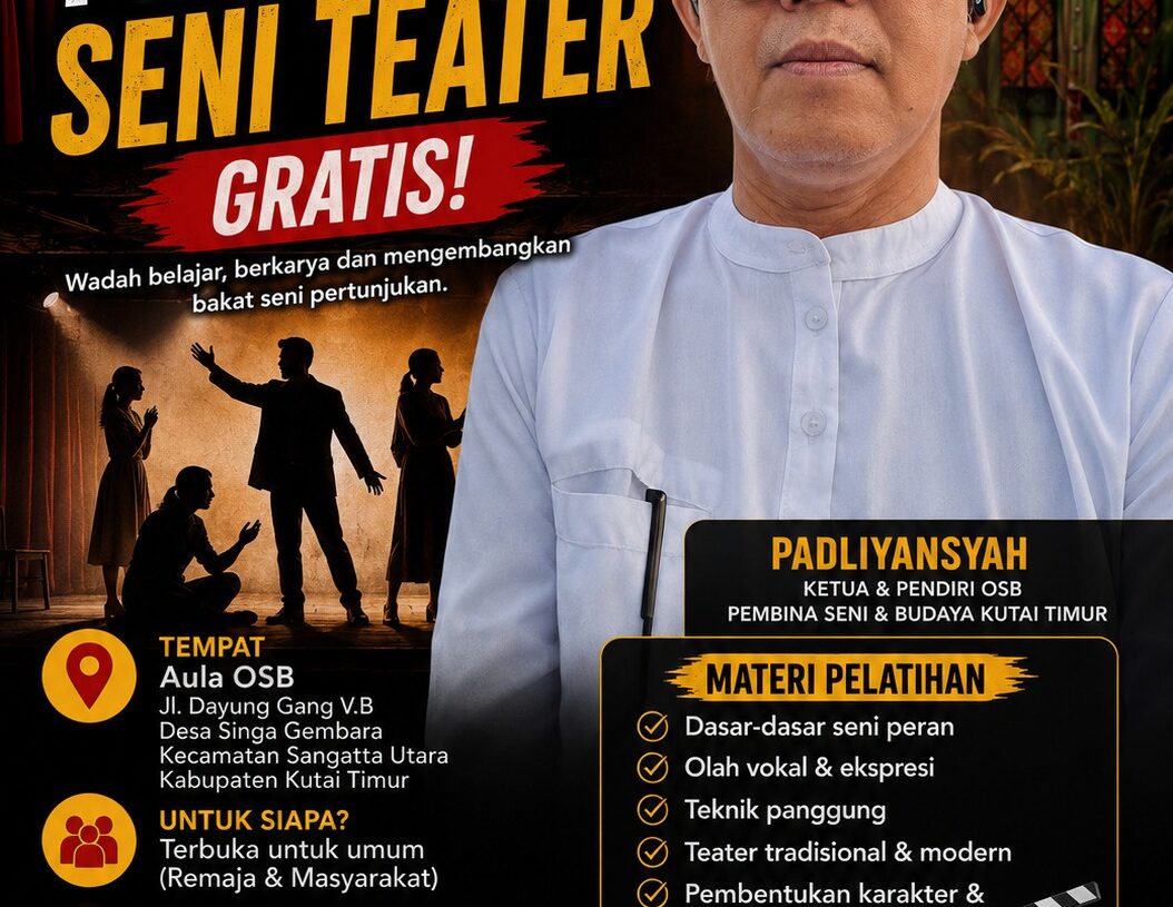 Menjaga Nyala Budaya, OSB Buka Ruang Seni bagi Generasi Kutim