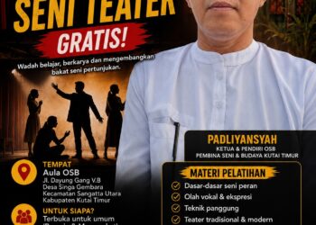 Menjaga Nyala Budaya, OSB Buka Ruang Seni bagi Generasi Kutim