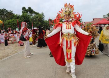 555 Langkah Kecil, Merah Putih Tumbuh di Hati Anak Kutim