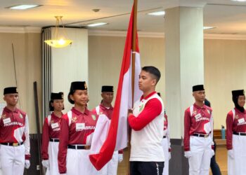 Jelang Dikukuhkan, Paskibraka Kutim Teguhkan Ikrar dan Nilai Pancasila
