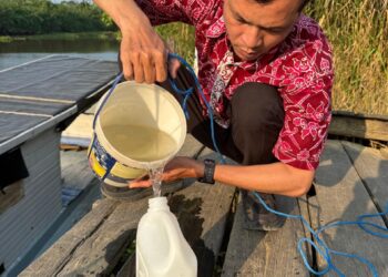 Air Laut Masuk Sungai Sangatta, Intake Kabo Masih Aman