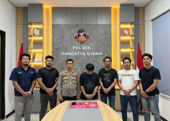 Polsek Sangatta Utara Bongkar Dugaan Peredaran Sabu di Jalan Kartini, 11 Poket Diamankan